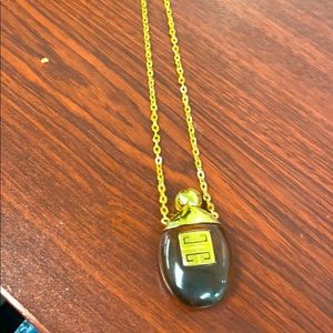 Givenchy VINTAGE  marbleized perfume pendant
